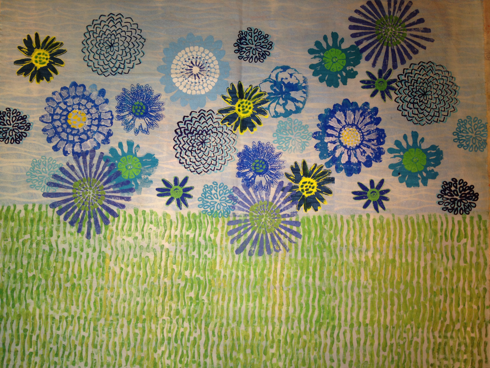 Thread, Fiber, Fabric, Paint Leaves and Stems