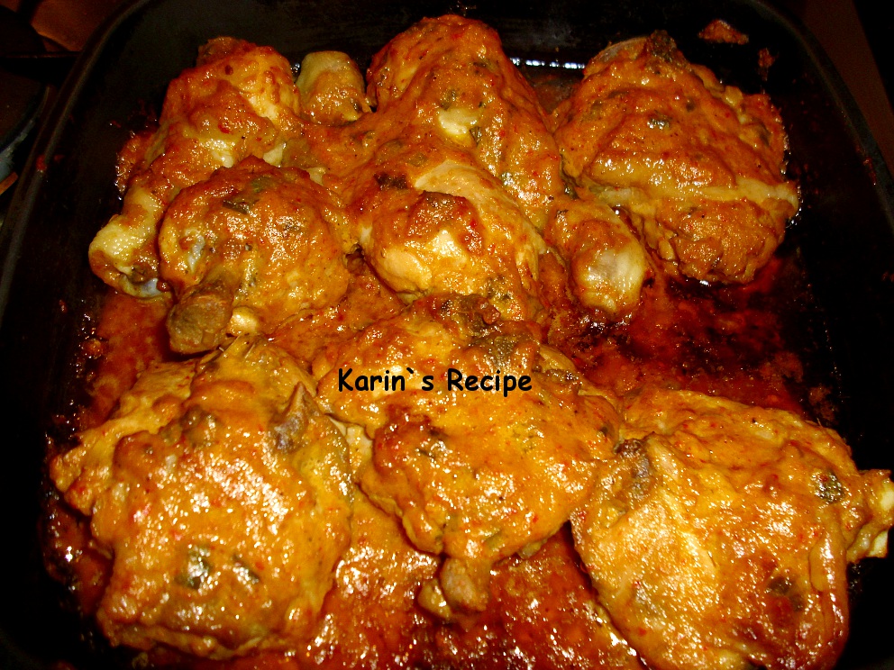 Karin s Recipe Ayam  Panggang  Bakar  Bumbu  Santan  Baked 