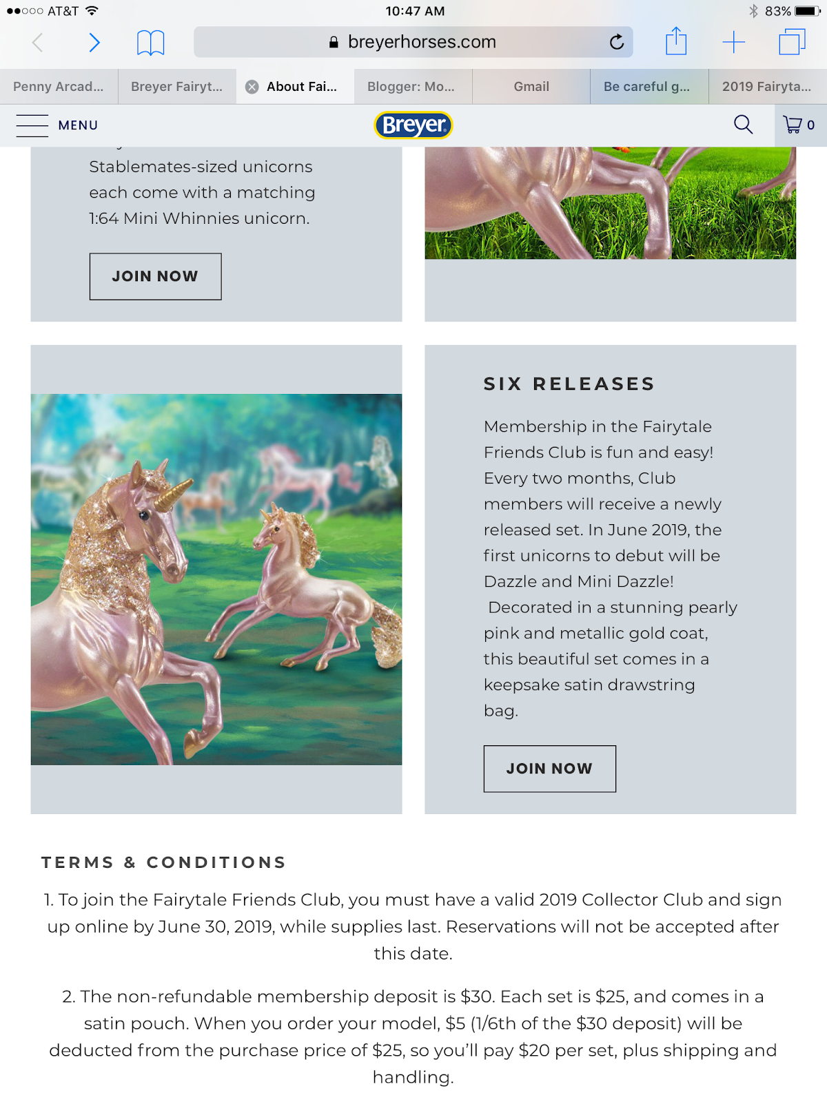 Model Horse Madness Fairytale Friends Club is now open for membership!