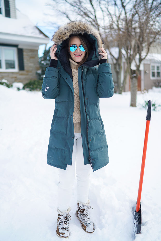 Snow Day in my Canada Goose | New York City Fashion and Lifestyle Blog