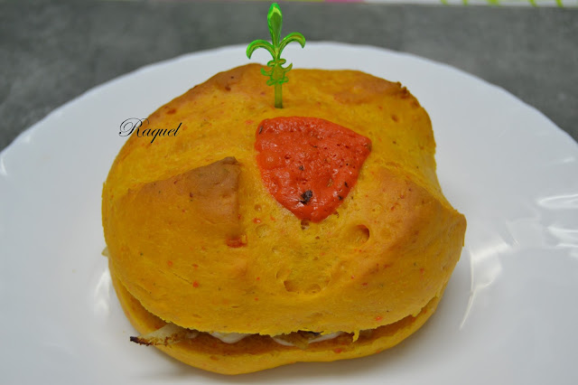 Panecillos De Queso De Tomate Y Orégano 
