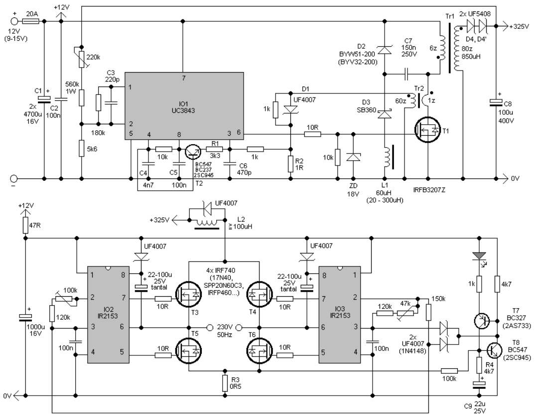 Микросхема инвертор. Автомобильные инверторы 12 (220) схемы преобразователей. Инвертор 12 в 220 с чистой синусоидой схема. Тиристорный преобразователь схема. Схема частотный преобразователь 220 для электродвигателя.