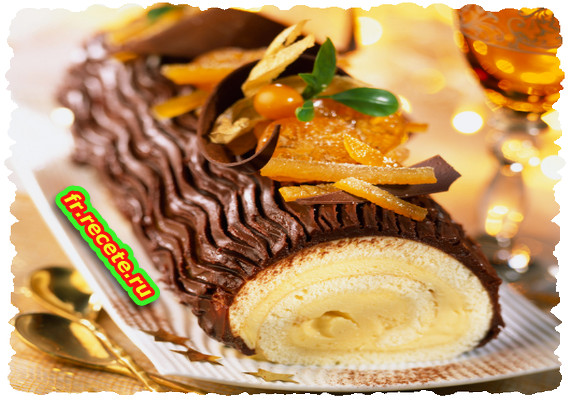 La recette traditionnelle Bûche de Noël La recette traditionnelle Bûche de Noël