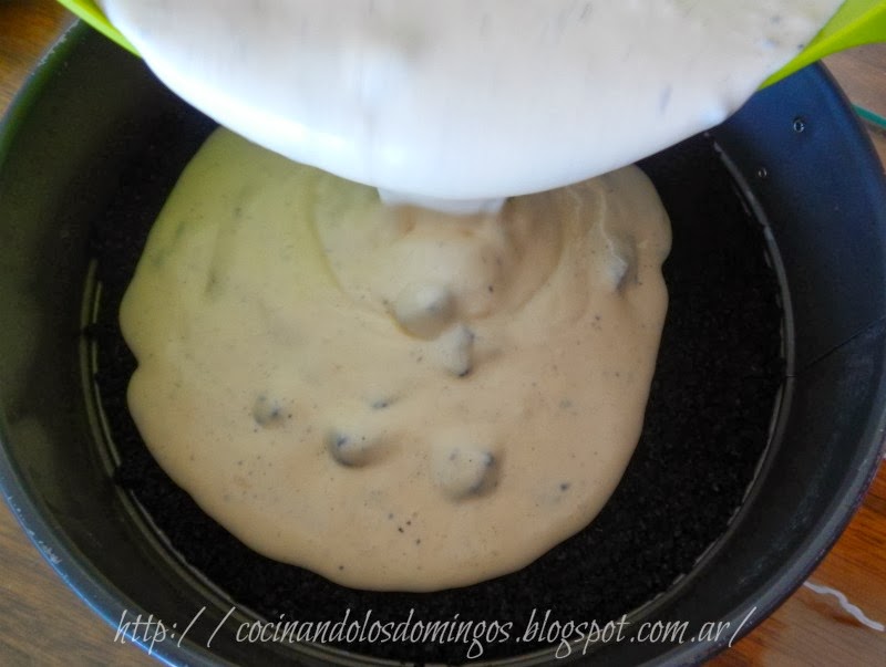 Cheesecake de oreo