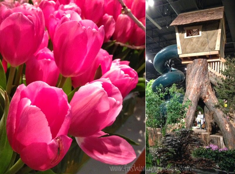 toronto national home show canada blooms tulips treehouse