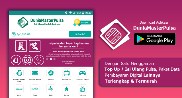 Dunia Master Pulsa, Agen Pulsa Elektrik Termurah di Malang