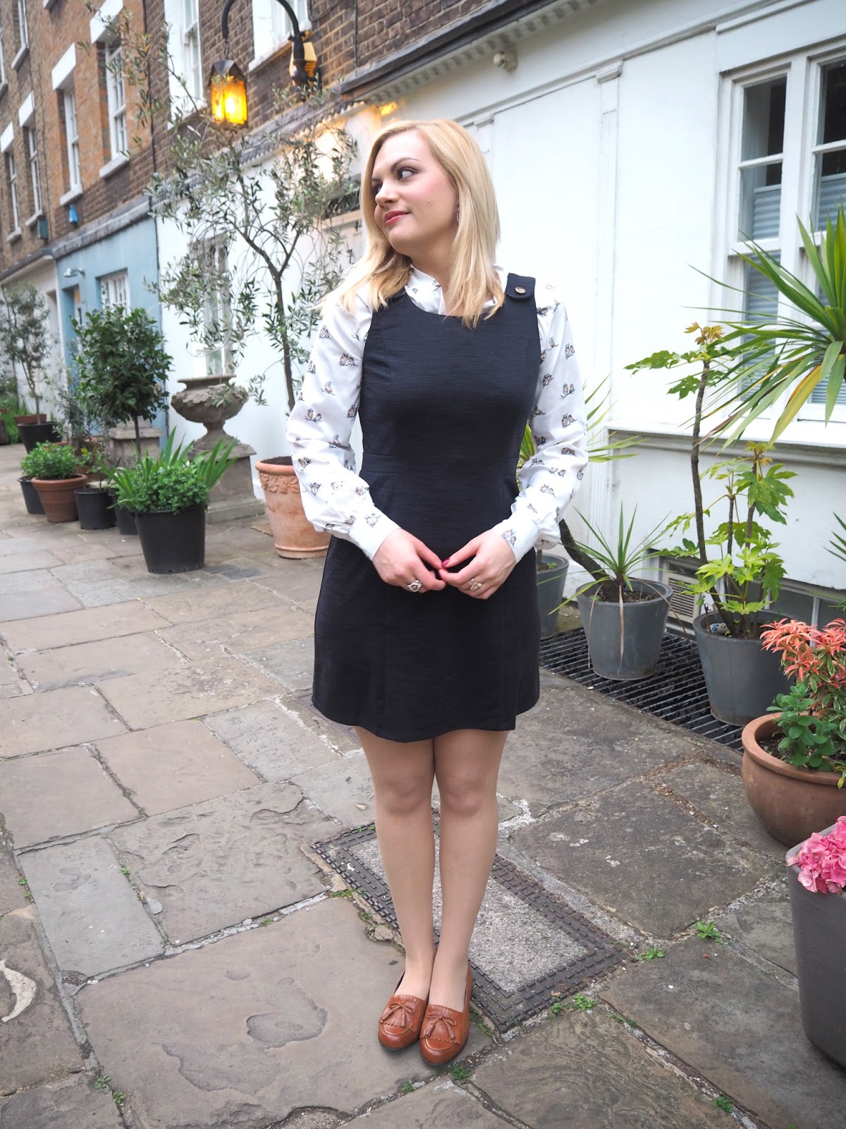 The Pinafore Dress: Outfit | Katie Kirk Loves 