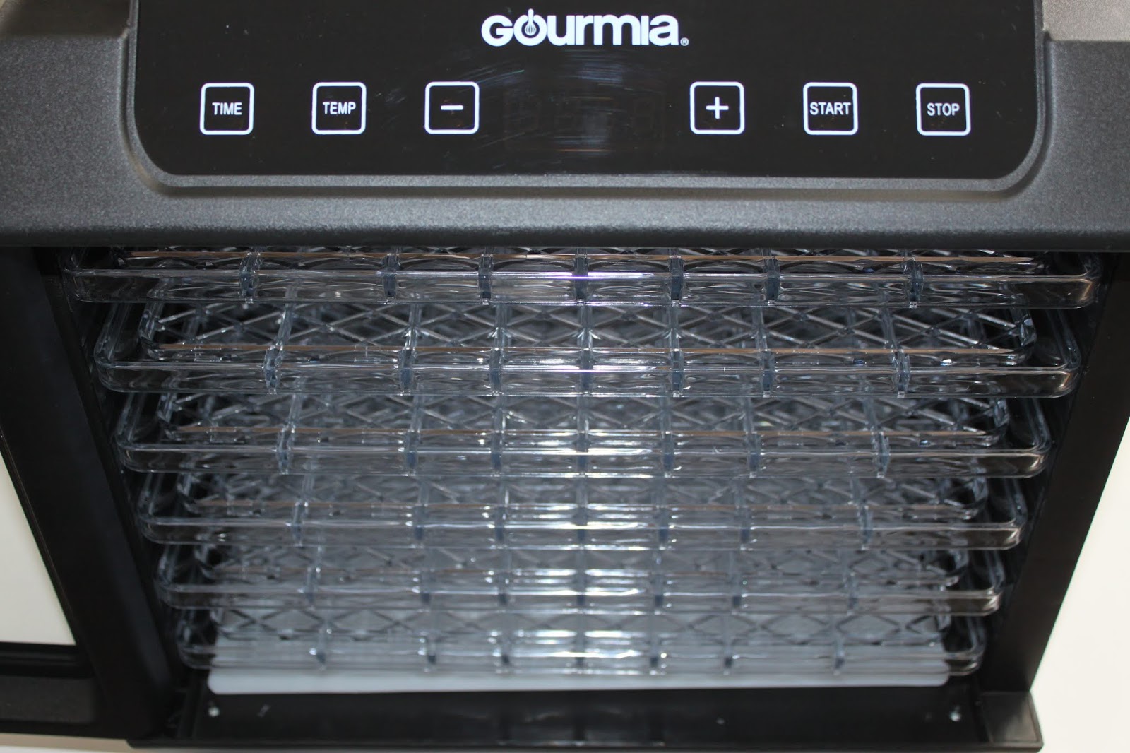 Gourmia gfd1680 Premium Countertop Food Dehydrator 6 Drying Shelves