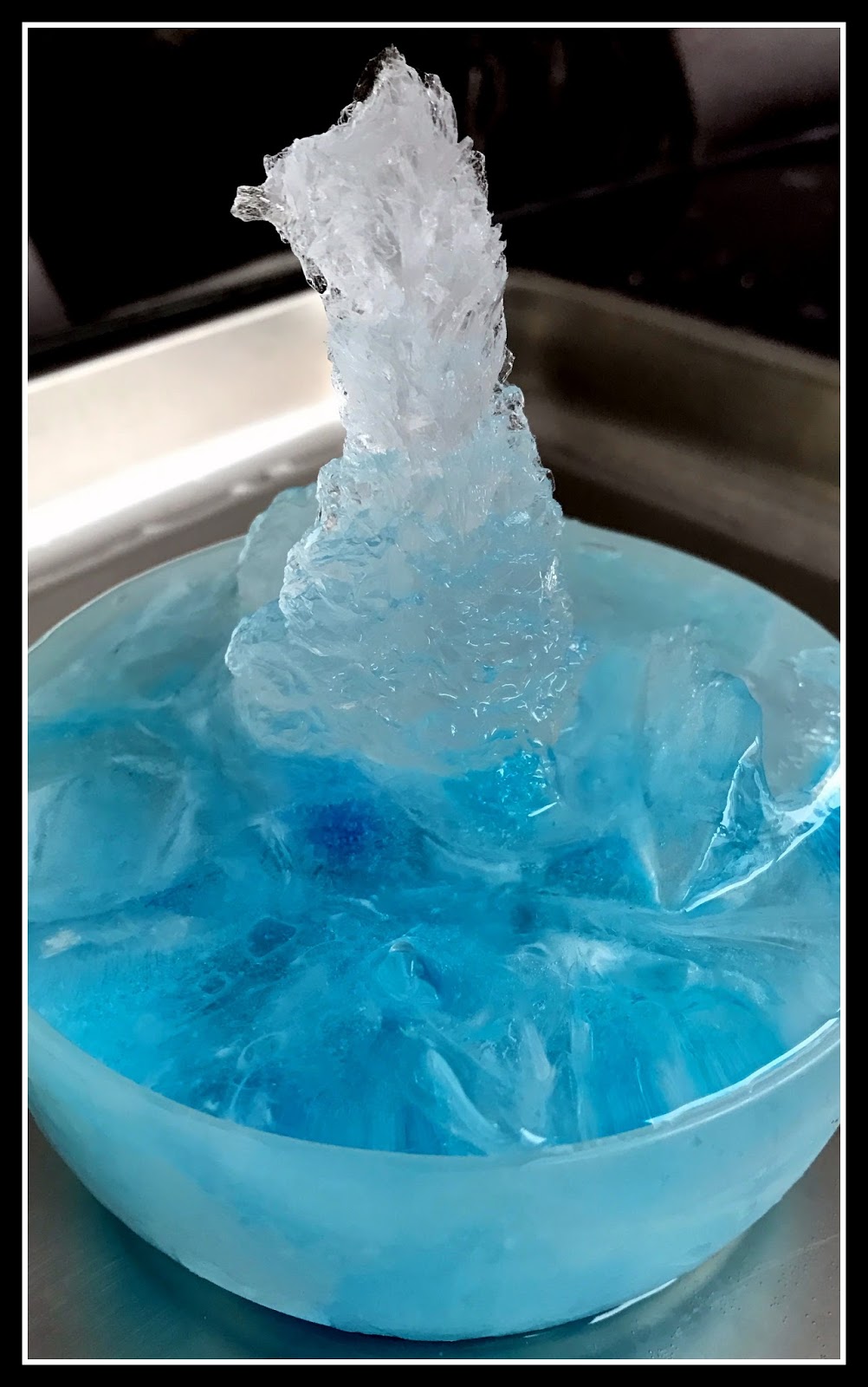 Mon joli petit bureau Transformer de l'eau en glace façon Reine des