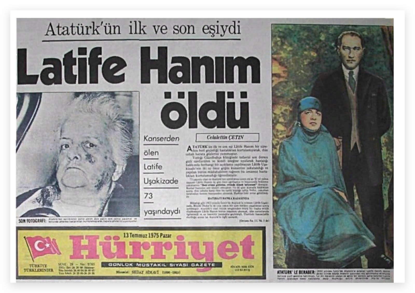 🇹🇷 Türk Dili, Tarihi ve Kültürü 🇹🇷 📰 Atatürk�ün ilk ve son eşi Latife