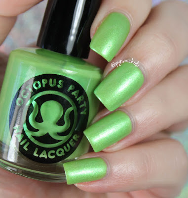 Octopus Party Nail Lacquer Matcha Maker | Sprummer 2016