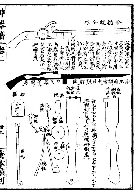 Ming Chinese Weather-proofed Matchlock Arquebus