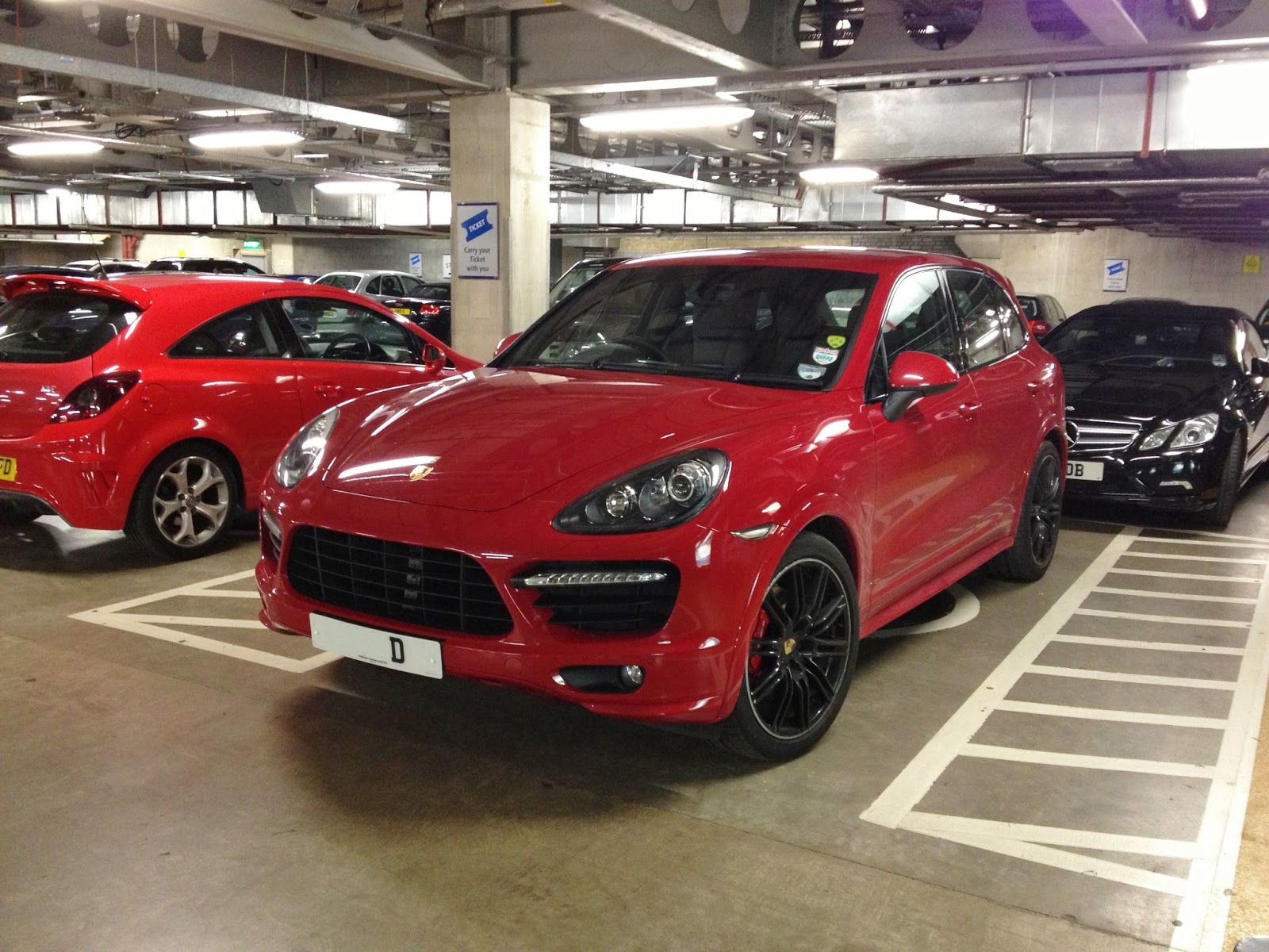 Porsche Cayenne Red