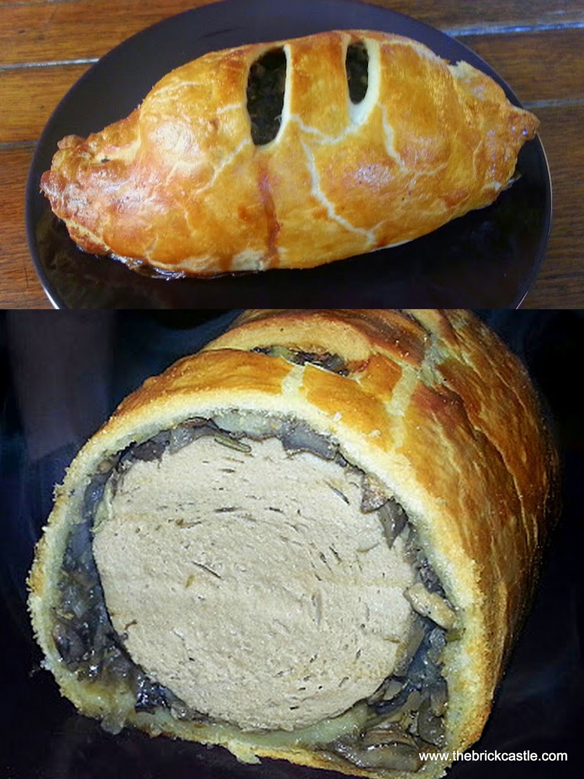 The Brick Castle Vegetarian Beef Wellington Recipe with