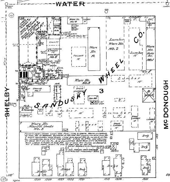 Sandusky History The Sandusky Wheel Company