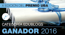 PREMIO EDUBLOGS UBA 2016: 1º PREMIO