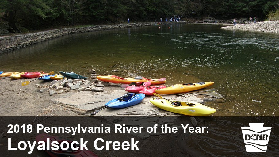 PA Environment Digest Blog Loyalsock Creek Named PA 2018 River Of The