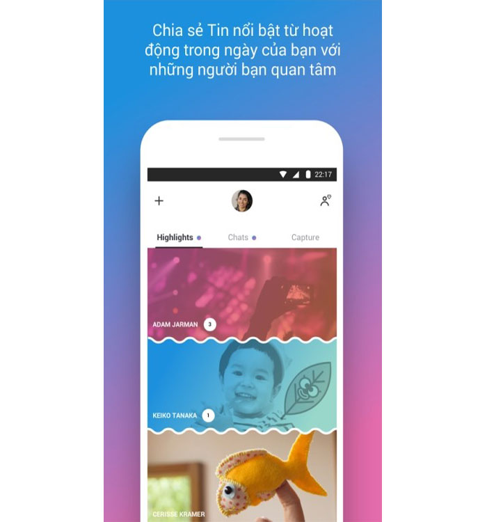 Chia sẻ những tin nổi bật với Skype Android Chia sẻ những tin nổi bật với Skype Android