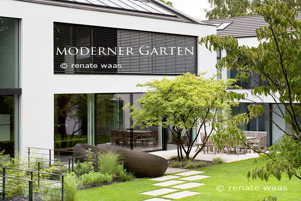 Blumen moderner Garten, moderner Garten mit Gräsern, moderner Garten Stauden, Staudenbeete moderner Garten, Blumembeete moderner Garten