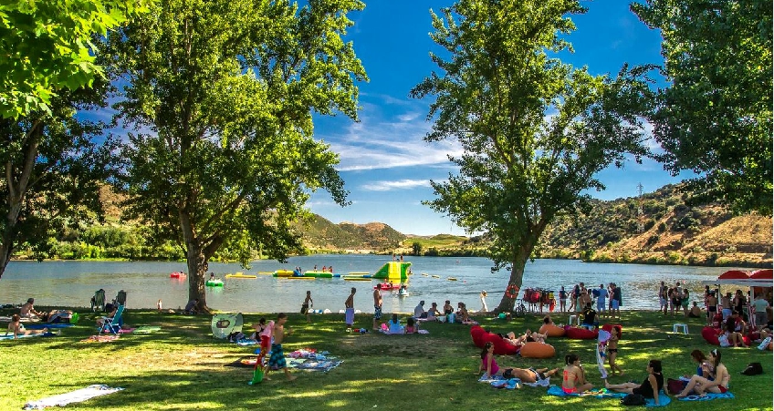 Praia Fluvial Foz Sabor