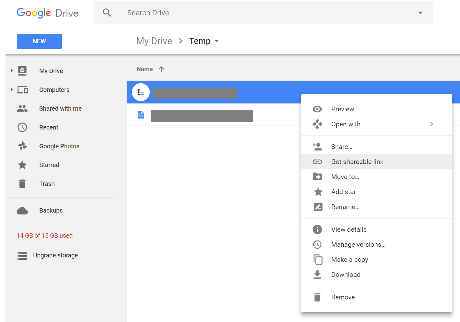 download large files from google drive