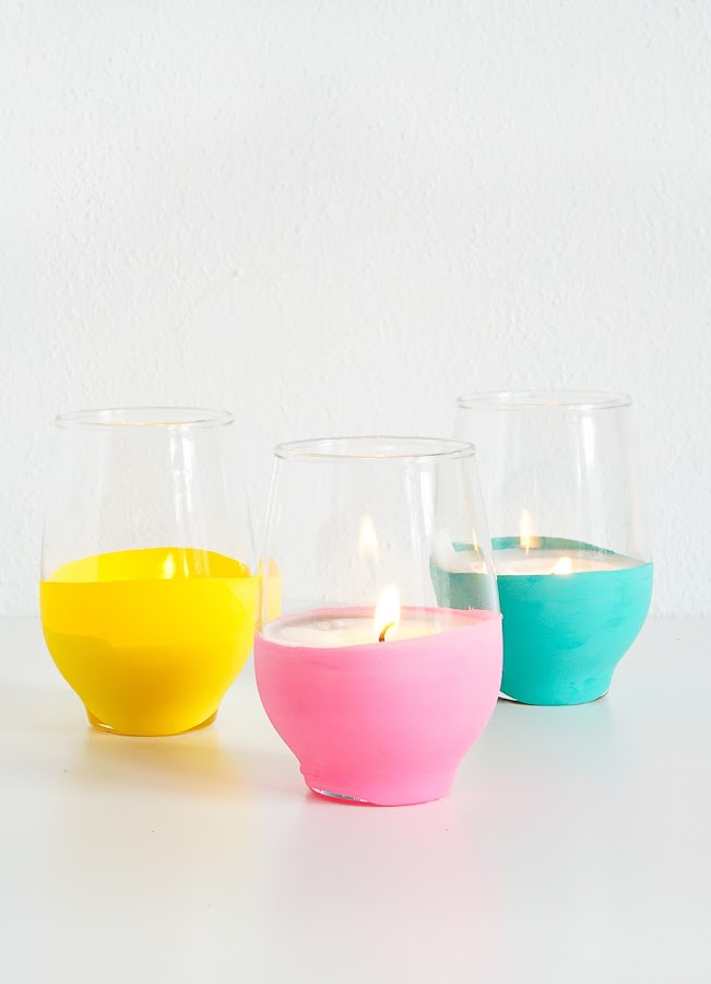 Velas diy de citronella para el verano