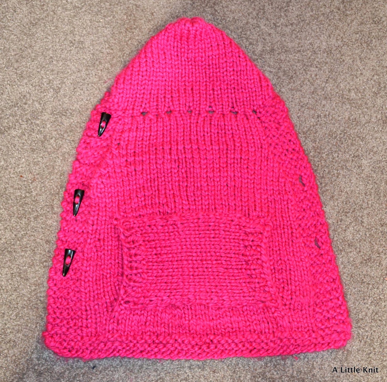 Coat Extender for Baby Carrier A Little Knit