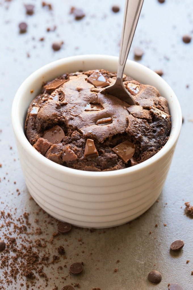 HEALTHY 1 MINUTE LOW CARB BROWNIE - in My kitchen