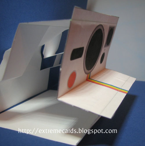 Polaroid Camera Pop Up Card Tutorial