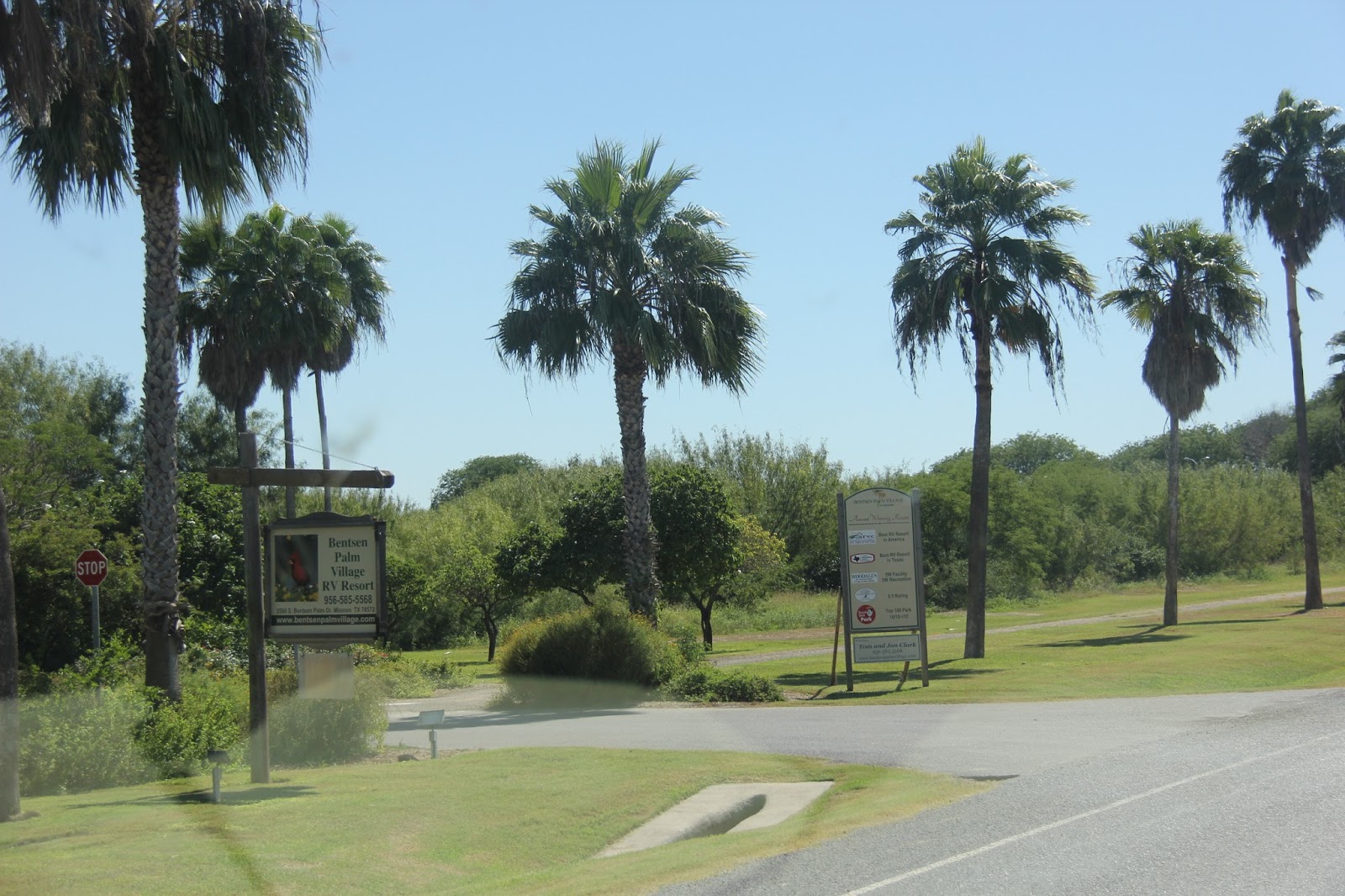 Follow Us In Our Travels Made it to our winter home Bentsen Palm Village RV Resort, Mission