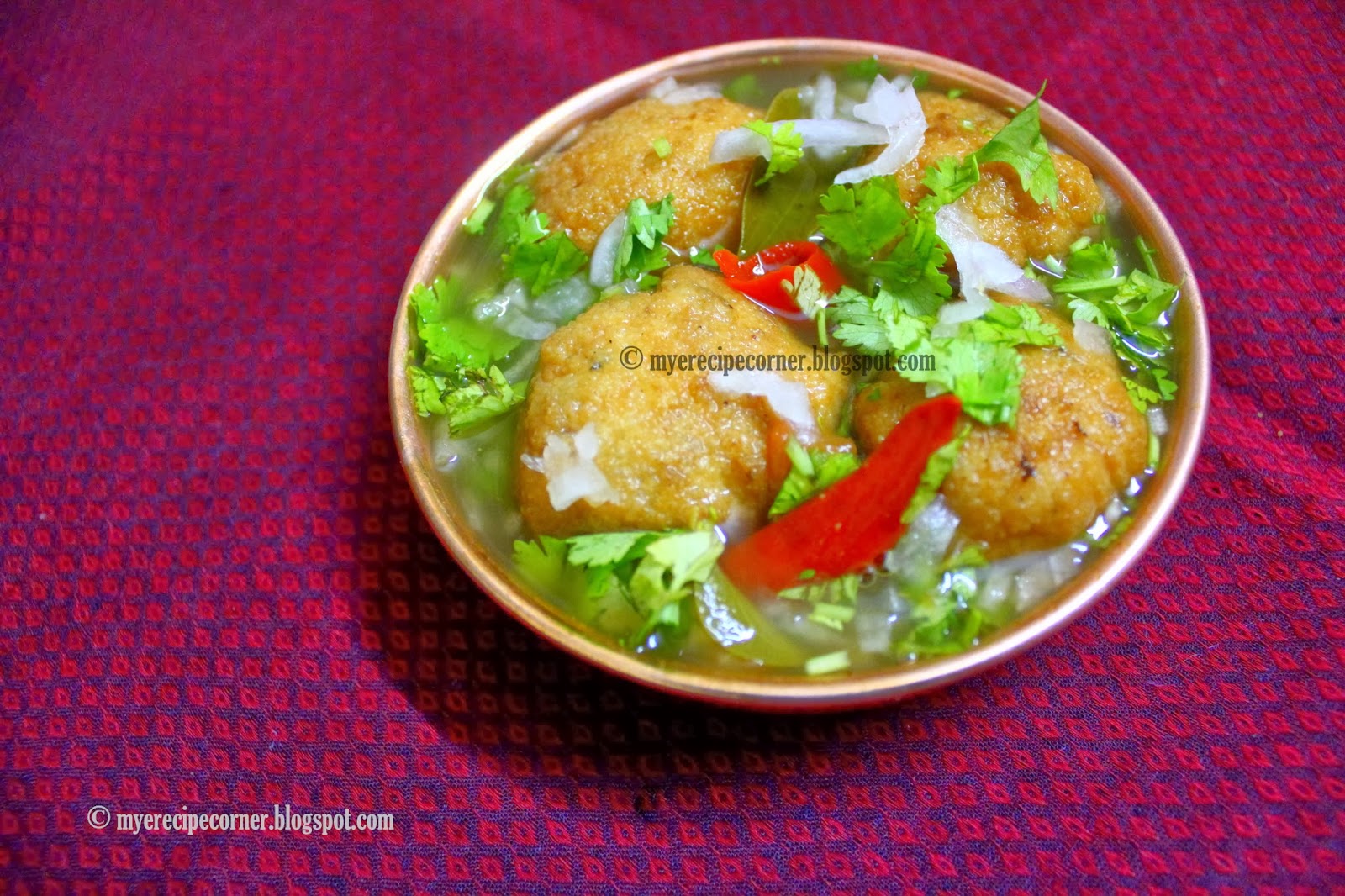 Mye's Kitchen Bonda Soup / Bonda Rasam