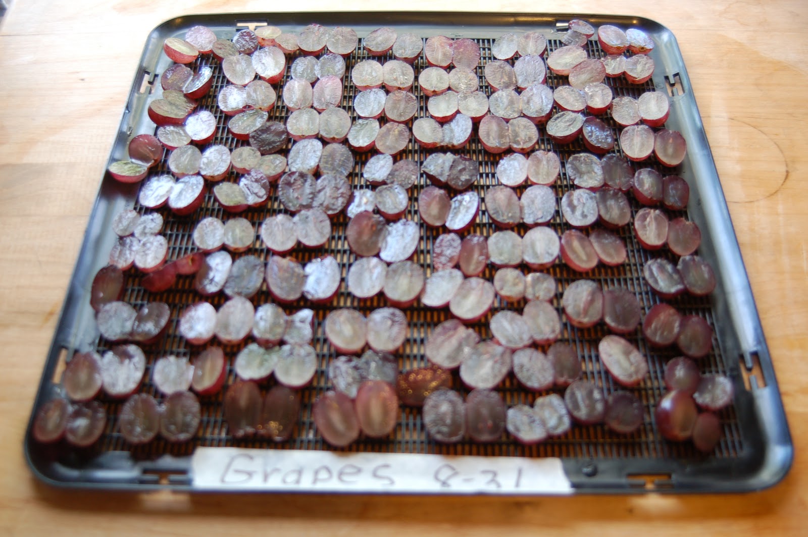 Dehydrating Way Beyond Jerky Homemade Raisins What Could Be Easier?