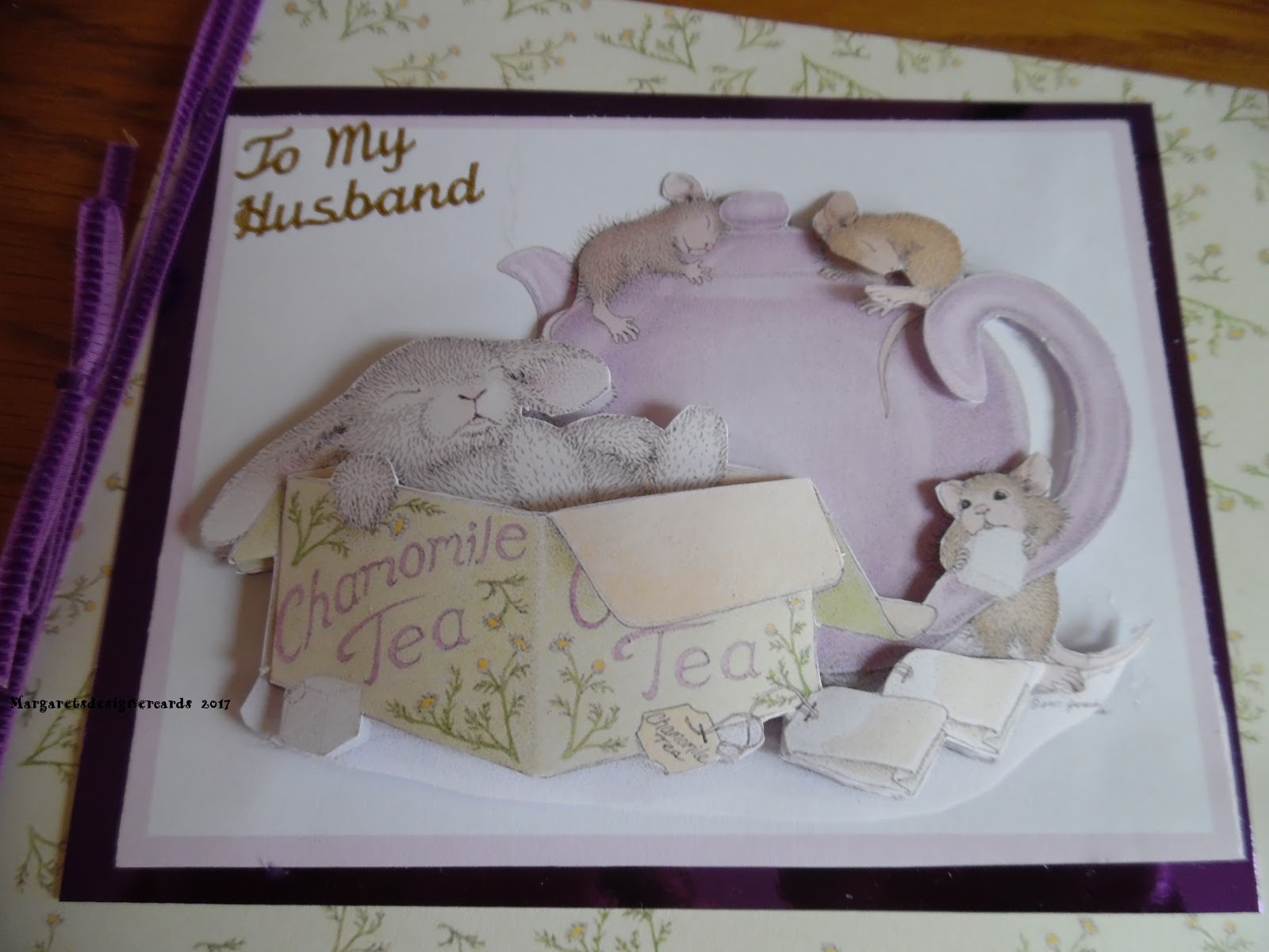 Margarets Designer Cards: Happy Birthday Vernon