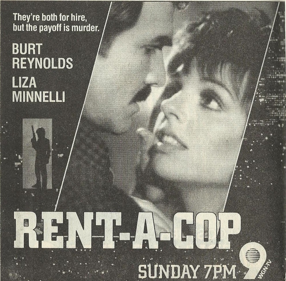 The TV Guide Historian RentACop Ad