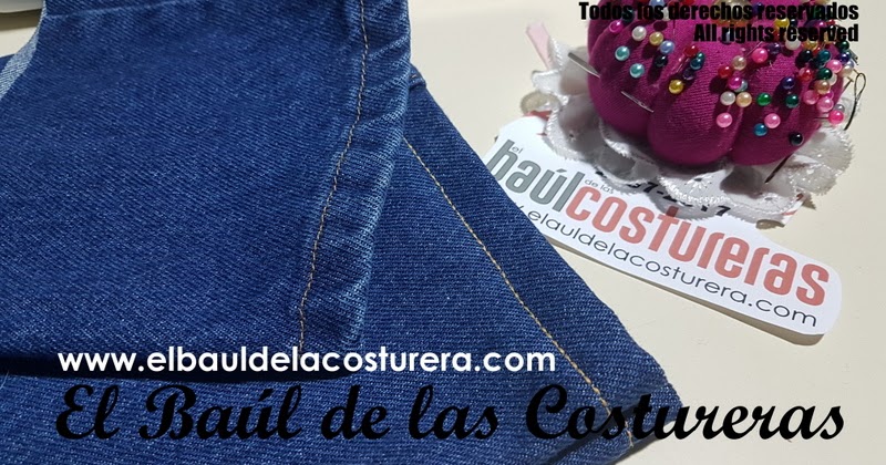 Dobladillo pantalón jean vaquero