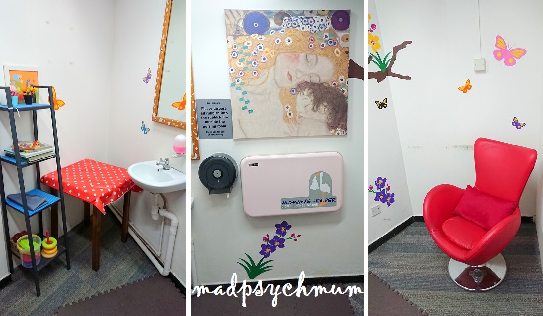 MadPsychMum Singapore Parenting + Travel Blog Nursing Room Review