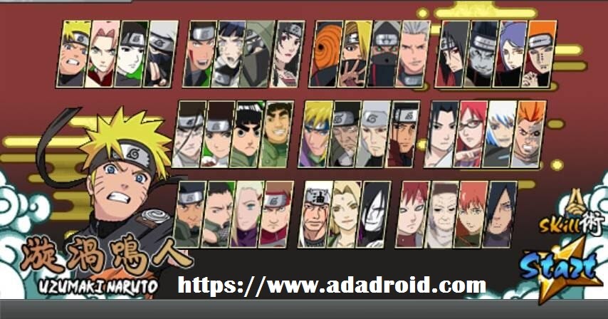 Download Naruto Senki V1.22 Full Karakter / Download