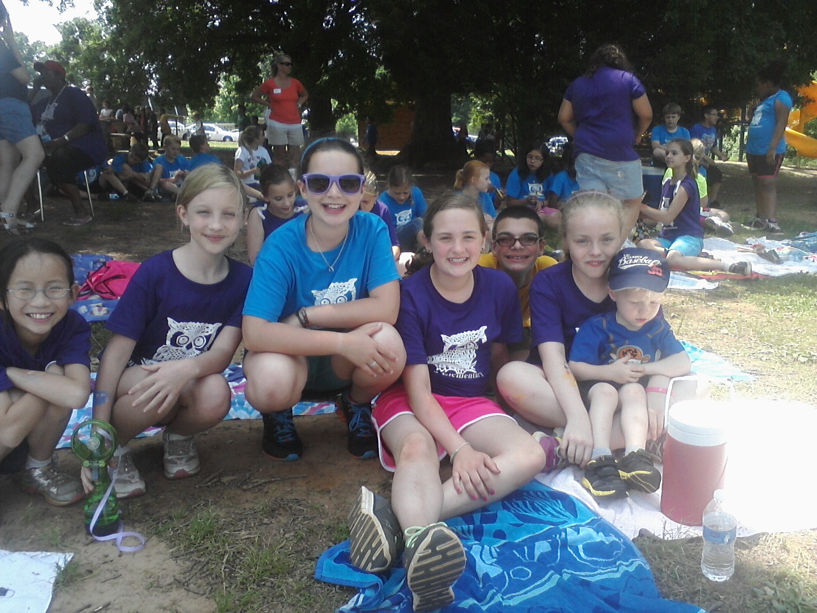 The Rissell's 5th Grade Field Day