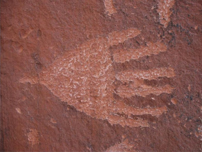 Много странните индианци живели в каньона Чако Footprint_0