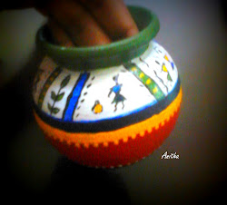 pots warli painting crafty