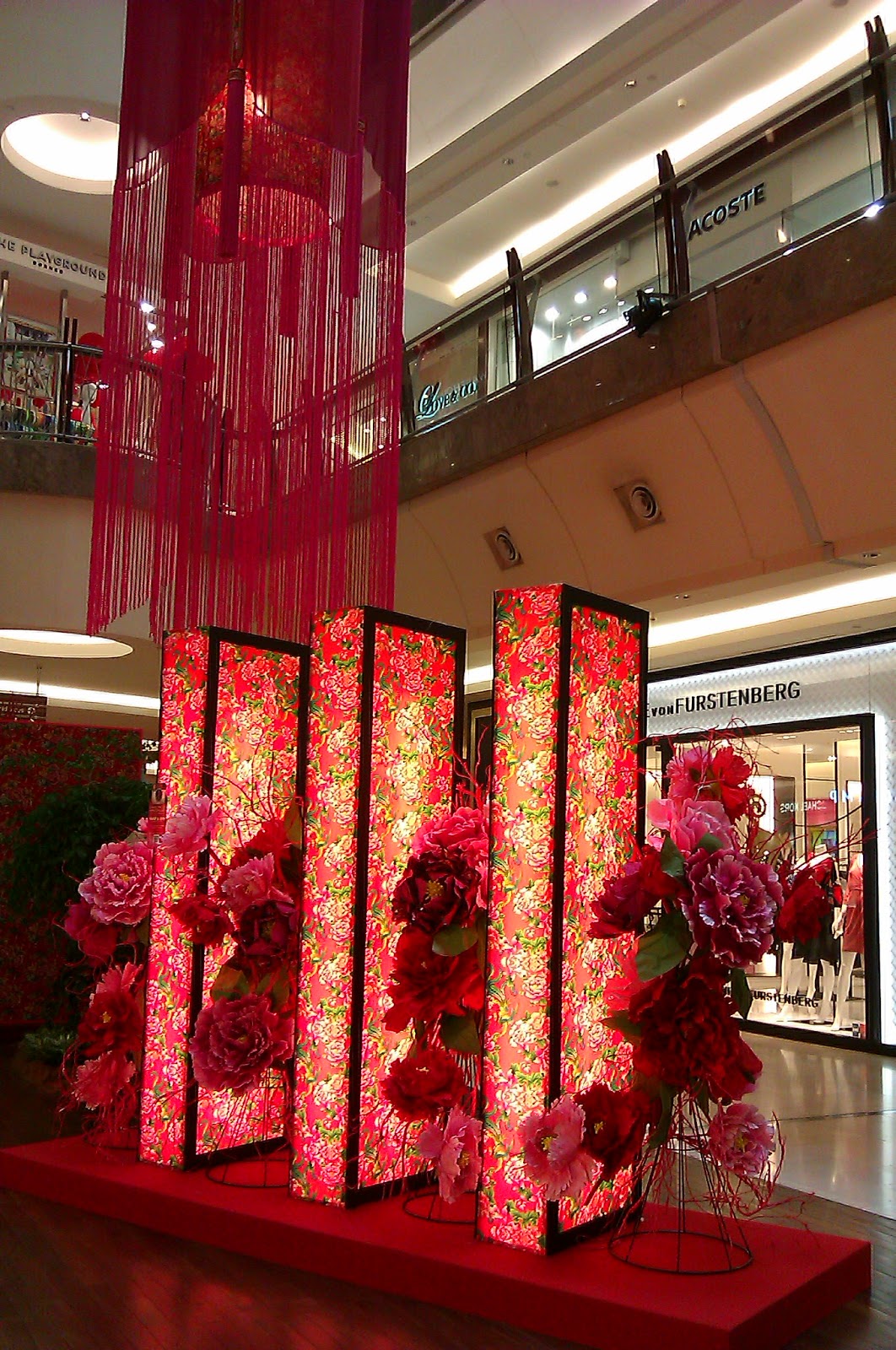 The Gardens Mall Chinese New Year Decorations
