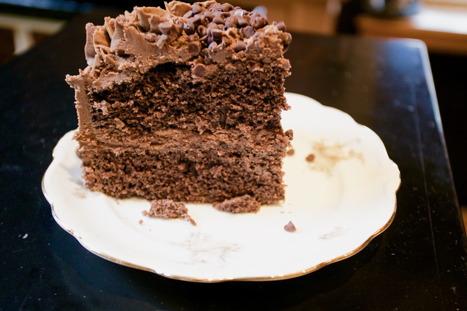 Old Fashioned Chocolate Buttermilk Cake