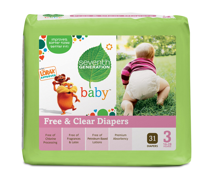 We Owe How Much?!? Seventh Generation "Lorax Approved" Diapers