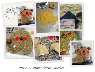 how to make Kenbo-san cushion