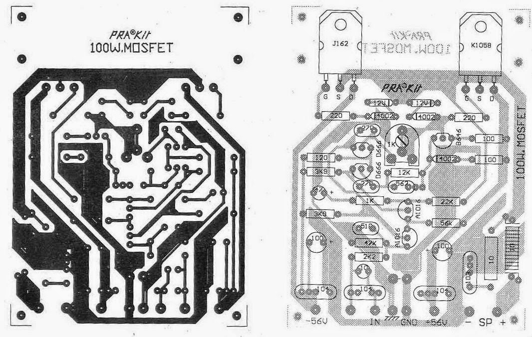 Rangkaian Power Amplifier Sound System 2000 Watt Kole vrogue.co
