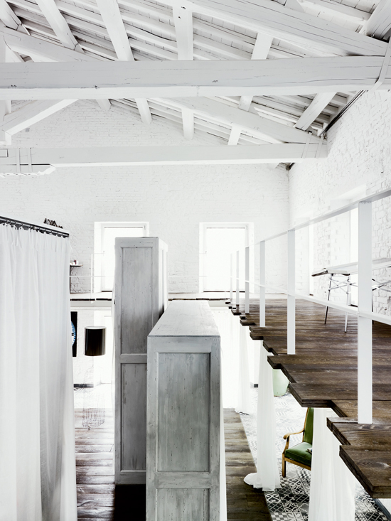 Old factory renovated into home by Paola Navone