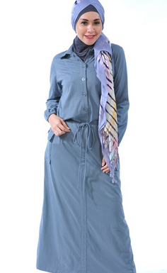 contoh baju gamis modern anak muda 2017 contoh baju gamis modern anak muda 2017