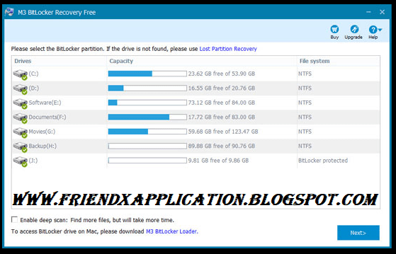 M3 bitlocker recovery license key
