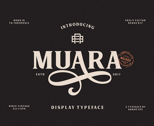 Muara Free Font Download Font Terbaru 2018 - Muara Free Font