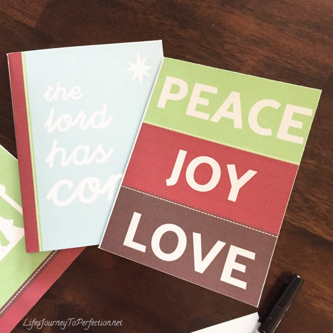 Life's Journey To Perfection Christmas Cards Printables, All You Have